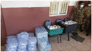 Water and food supplies