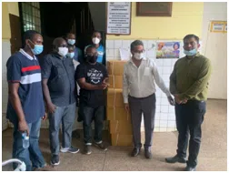 Choithram Donates Medicines To Wellington Fire Victims worth Millions of Leones