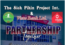 Sick Pikin Project Partners with Vista Bank to Save the Lives of Children The Sick Pikin Project