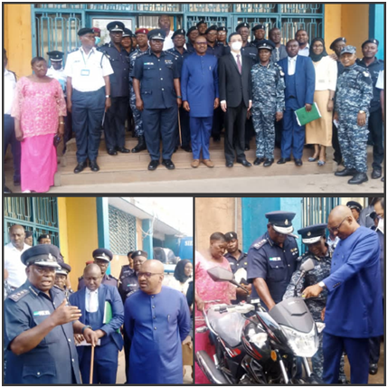 Chinese Embassy Boosts Sierra Leone Police Force with 10 Bikes.png