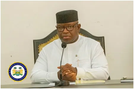 President Julius Maada Bio