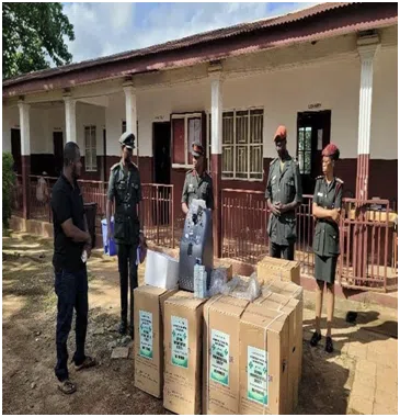 Aid Pioneers e.V Boosts 34 Military Hospital with 12 oxygen concentrators and 12 Oximeters