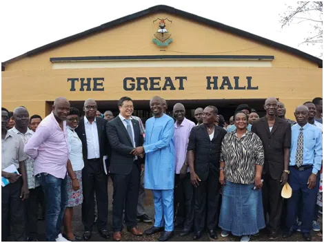 Chinese Embassy meets with Milton Margai Technical University
