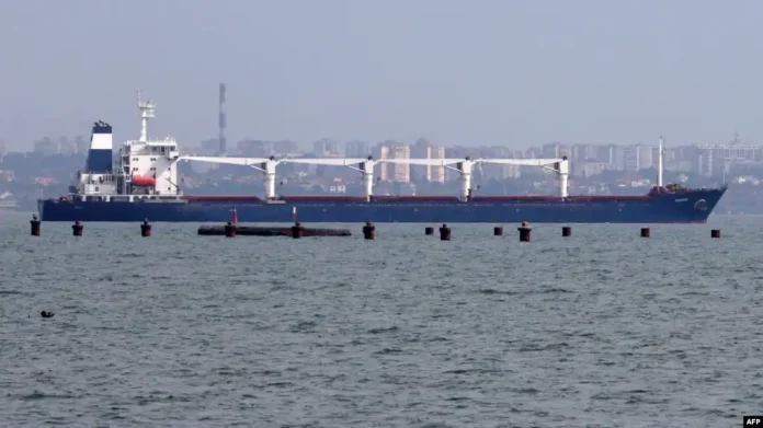 Sierra Leone-flagged Cargo Ship Razoni