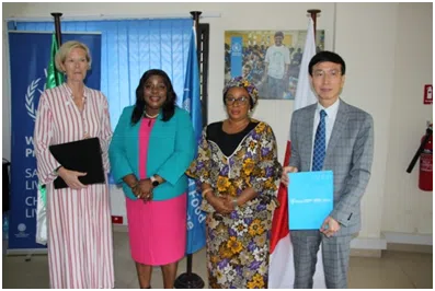 Japan Provides USD 1.49M Grant to WFP to Support School Feeding Programme