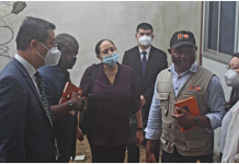 Chinese Embassy & UNFPA Officials Tour Cervical Cancer Screening & Treatment Facilities Chinese Embassy & UNFPA Officials Tour Cervical Cancer Screening & Treatment Facilities