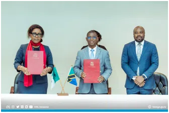 Tanzanians Commend Patricia Laverly for Signing TAISP’s Loan and Grant Agreements