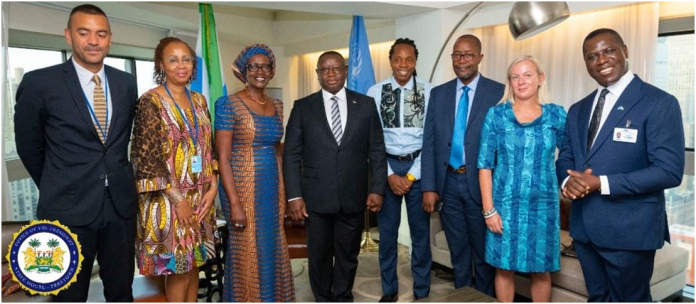 President Dr Julius Maada Bio