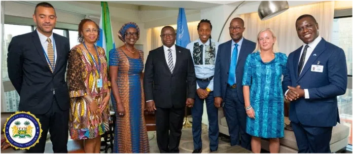 President Dr Julius Maada Bio