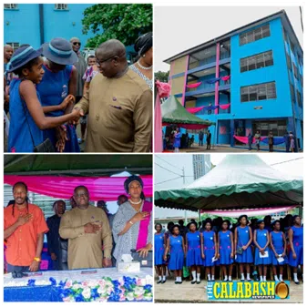 President Bio Unveils St. Joseph’s Secondary School New Florence Dillsworth Building