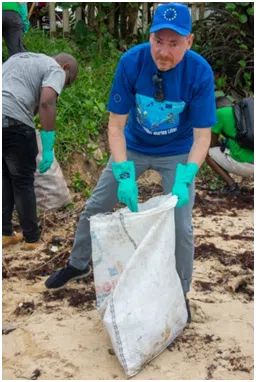 EU Delegation & Partners Undertake Beach Clean-Up 2022