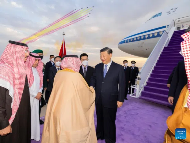 Xi in Riyadh for China-Arab Summit, China-GCC Summit and  State Visit