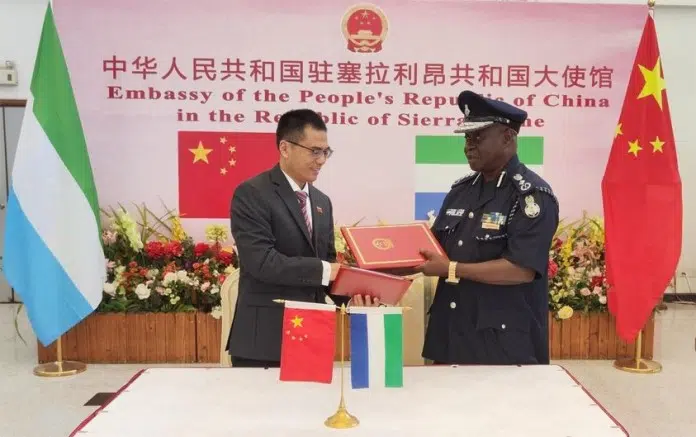 His Excellency Wang Qing, the Chinese Ambassador to Sierra Leone.jpg