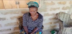 Isatu Sei, mother of the deceased angry for justice, (October 2023) Photo Credit: Jonathan Omaru, TV Salone.