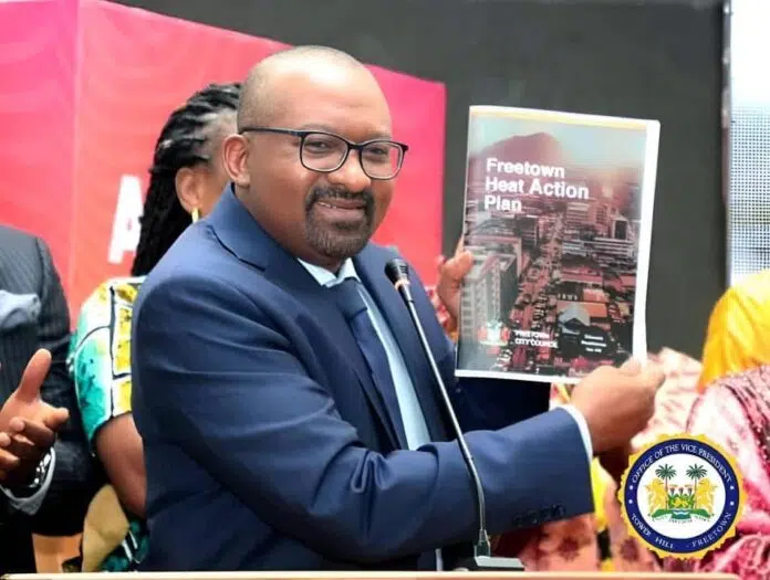 Vice President, Dr. Mohamed Juldeh Jalloh