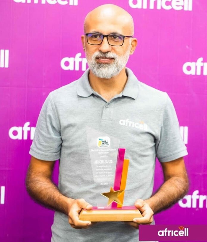 Shadi Gerjawi, CEO of Africell Sierra Leone