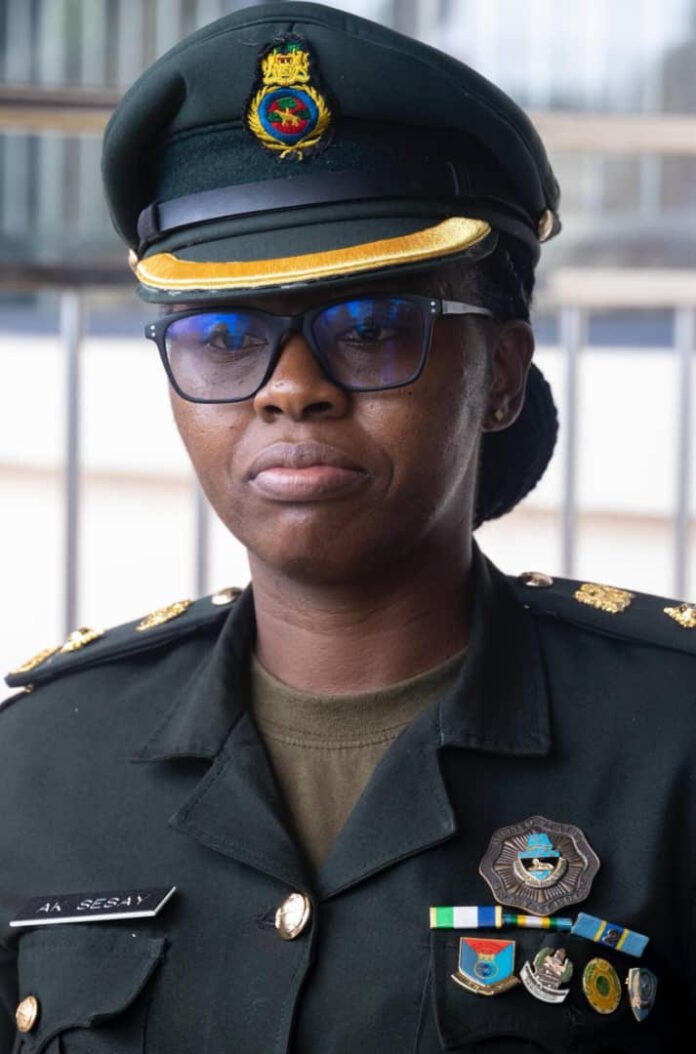 Lieutenant Colonel Alice Koria Sesay