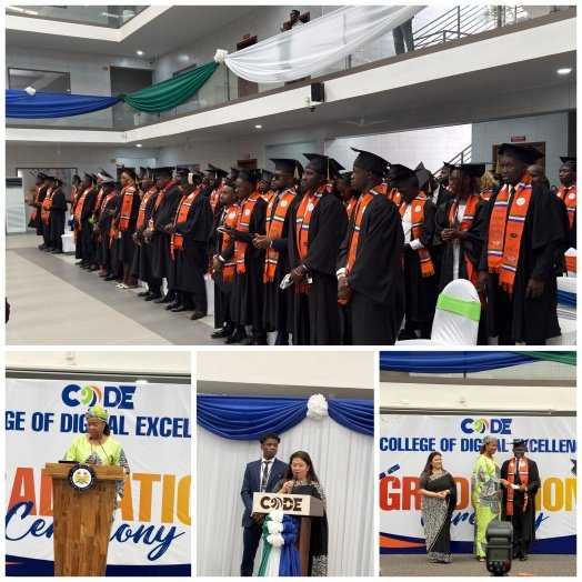 CODE's first-ever graduation ceremony