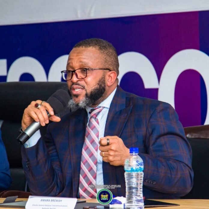 Director General of the National Communications Authority (NaTCA), Amara Brewah