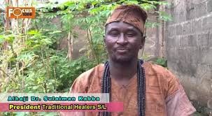 Sierra Leone Indigenous Traditional Healers Union, Dr. Alhaji Sulaiman Kabbah