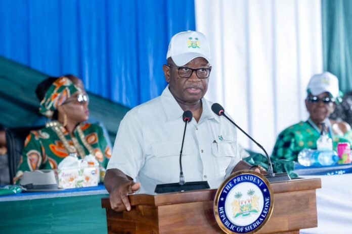 President Dr. Julius Maada Bio