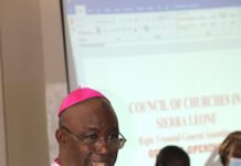Archbishop Tamba Charles Urges Action on Homosexuality and Drug Abuse Among Youths