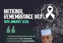 Sierra Leone to Mark First National Remembrance Day to Honour Civil War Victims and Survivors