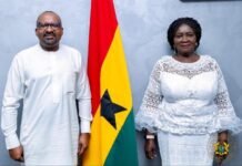 VP Juldeh Jalloh Pays Courtesy Visit to Ghana’s Vice President, Discusses Free Trade and Regional Cooperation