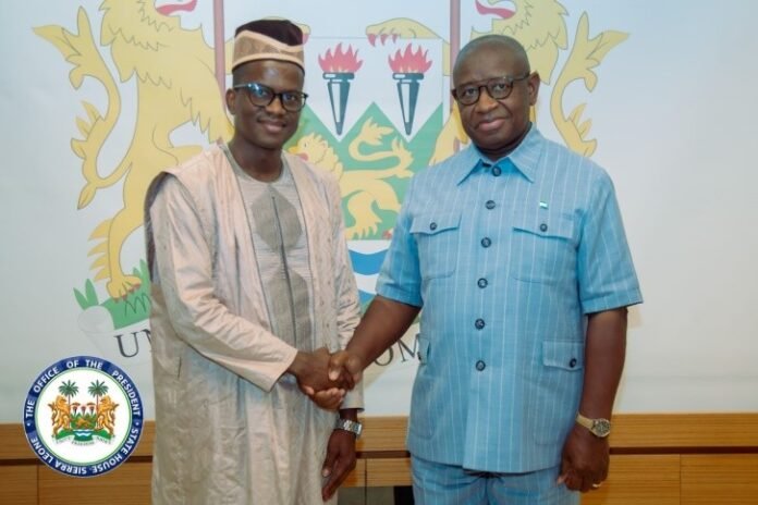 Outgoing Orange CEO, Sekou Amadou Bah, Pays Farewell Visit to President Bio