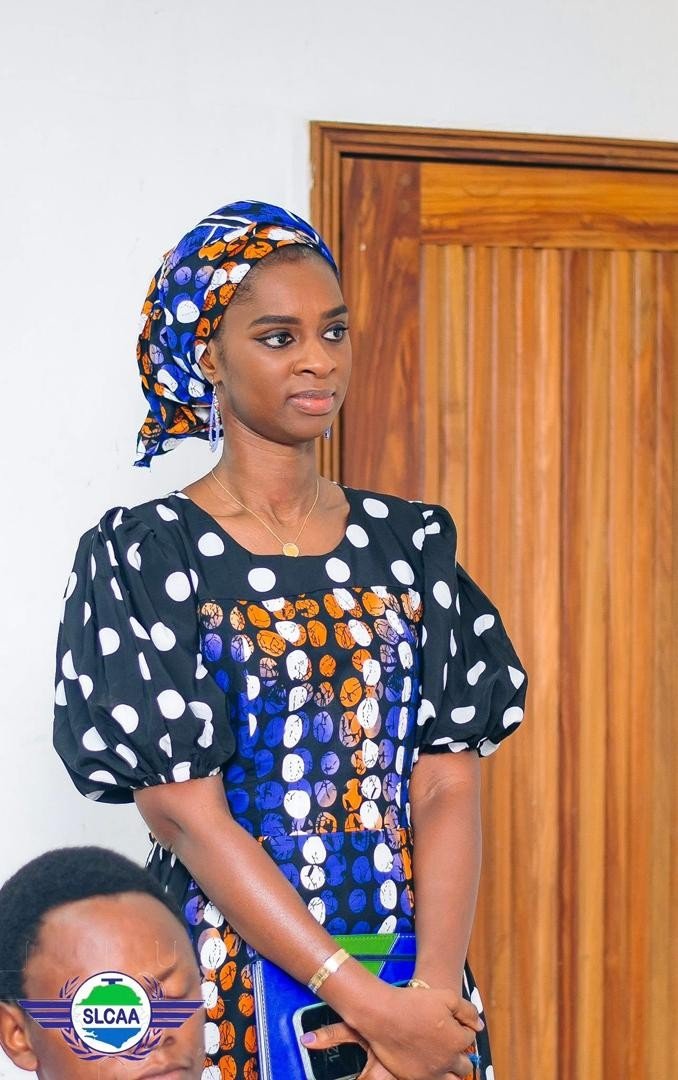 Director General of the SLCAA, Madam Musayeroh Barrie