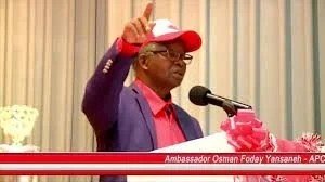 APC’s Acting National Chairman, Ambassador Alhaji Dr. Osman Foday Yansaneh