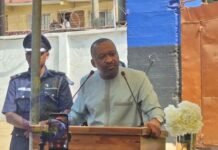 Vice President Commissions Freetown East Regional Police Headquarters