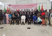 Chinese Embassy Bids Farewell to 26th Medical Team, Welcomes 27th Batch