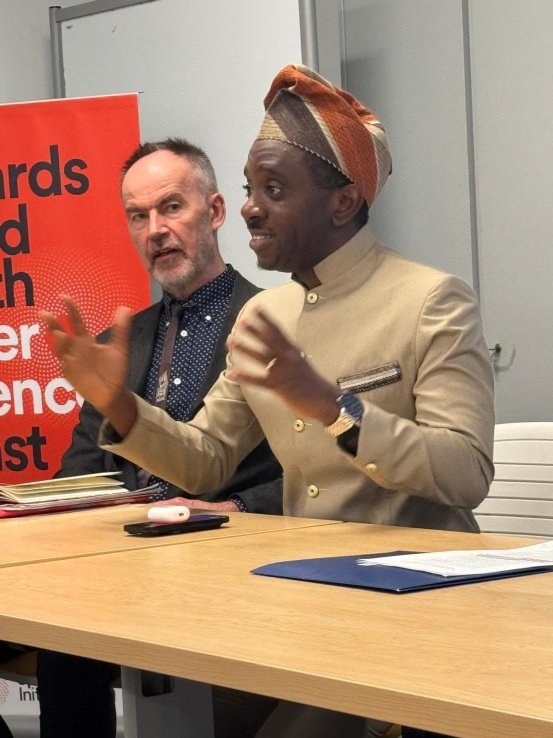 Minister of Information and Civic Education, Chernor Bah