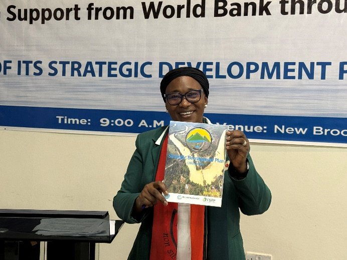 Dr. Hannah Isatta Max-Kyne, Sierra Leone’s Minister of Water Resources and Sanitation