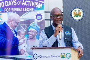 Minister of Health Dr. Austin Demby