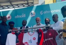 As Chief Gento Calls for Unity… East End Lions Unveil New Jersey Ahead of FA Cup Final with Strong Backing from Africell & Afrimoney East End Lions Football Club has officially unveiled its new jersey