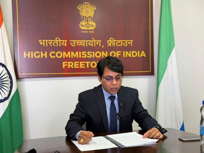 Mr. Neeraj Kumar Saini, Chargé d’Affaires a.i. of the High Commission of India