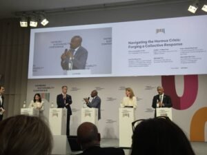 Sierra Leone's Vice President, Dr. Mohamed Juldeh Jalloh, emerged as one of the leading voices for developing nations at the Hamburg Sustainability Conference (HSC) 2026