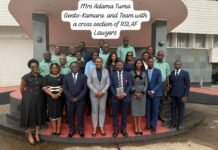 SLBA Presidential Hopeful Tuma Adama Jabbi Meets RSLAF Lawyers Ahead of August 1 Elections