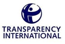 PPRC Opens Public Consultation on Unity Party Internal Electoral Regulations Transparency International logo: blue circular globe with a stylized figure inside, and the text 'Transparency International' beneath.