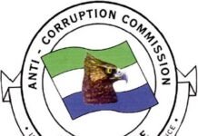 ACC Indicts NMSA Volunteer Over Alleged Misappropriation of US$38,000 Ultrasound Machine Seal of the Anti-Corruption Commission, Sierra Leone, with an eagle on a waving green-white-blue flag inside a circular badge and the motto 'Integrity • Impartiality • Independence' around the edge.