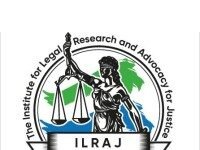 ILRAJ Questions Voting Threshold Used to Pass Constitutional Amendment Bill Logo for ILRAJ (Institute for Legal Research and Advocacy for Justice) featuring Lady Justice with scales and a sword, green leaves, and a banner.