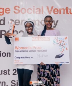 | The Calabash Newspaper Orange Sierra Leone Rewards MobiCare, MiFam at 2026 Social Venture Prize